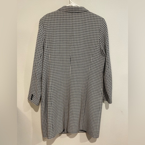 Alfani Black and White Blazer Classic Tailored Fit - Picture 5 of 5